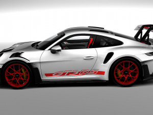Porsche 911 GT3 RS 2023 Model 3D