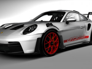Porsche 911 GT3 RS 2023 Model 3D