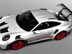 Porsche 911 GT3 RS 2023 3D Model