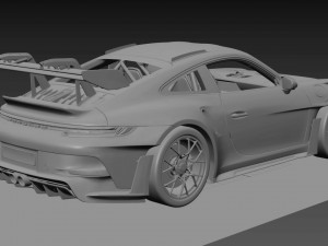 Porsche 911 GT3 RS 2023 Model 3D