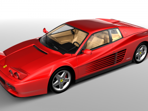 Ferrari 512 TR Model 3D