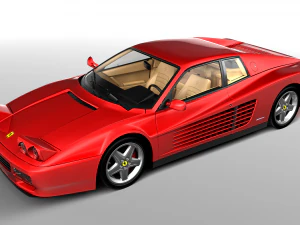 Ferrari 512 TR 3D Model