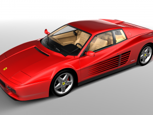 Ferrari 512 TR Model 3D