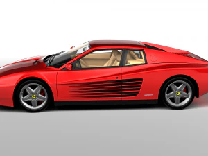 Ferrari 512 TR 3D Model