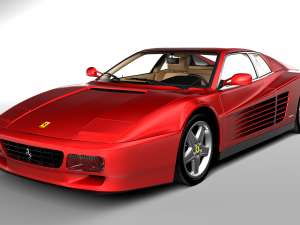Ferrari 512 TR Model 3D