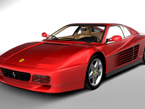 Ferrari 512 TR 3D Model