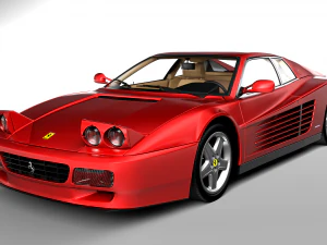 Ferrari 512 TR 3D Model