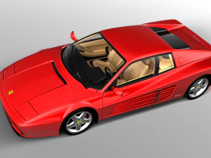 Ferrari 512 TR 3D Model