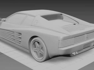 Ferrari 512 TR 3D Model
