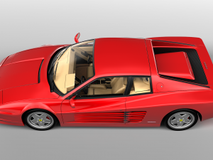 Ferrari Testarossa Modello 3D