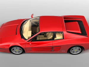 Ferrari Testarossa 3D Model