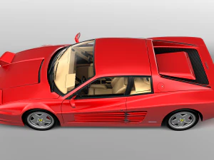 Ferrari Testarossa 3D Model