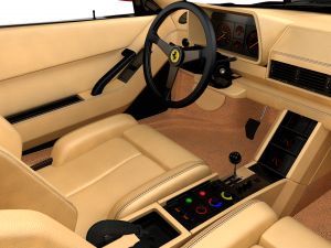 Ferrari Testarossa Modello 3D