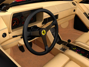 Ferrari Testarossa 3D Model