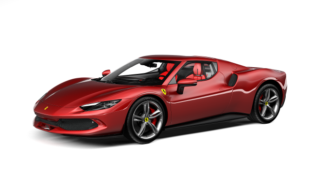 Ferrari 296 GTB 3D-Modell .c4d .max .obj .3ds .fbx .stl .blend 