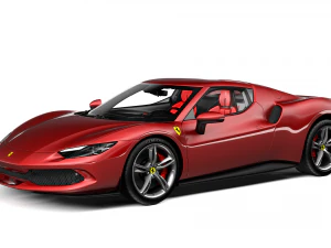 Ferrari 296 GTB Modelo 3D