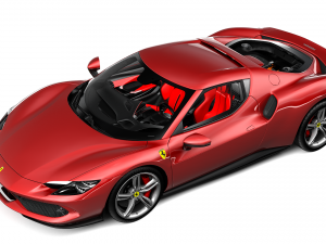 Ferrari 296 GTB 3D-Modell