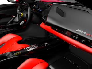 Ferrari 296 GTB Assetto Fiorano Model 3D