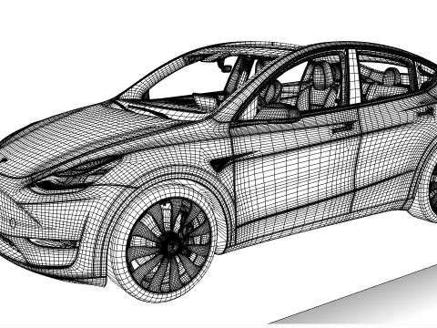 Tesla Model Y Model 3D