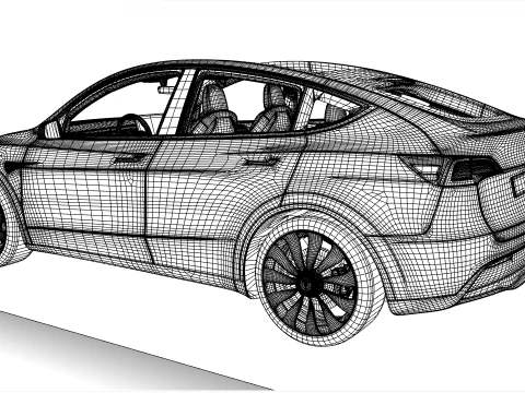 Tesla Model Y 3D Model