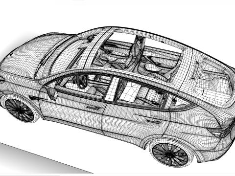 Tesla Model Y Model 3D