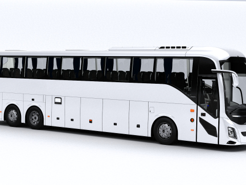 Volvo 9800 6X2 3D 모델