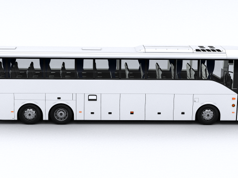 Volvo 9800 6X2 3D 模型