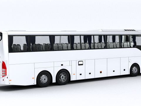 Volvo 9800 6X2 3D 模型
