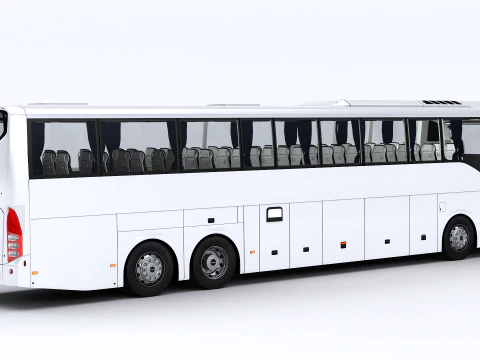 Volvo 9800 6X2 3D Model