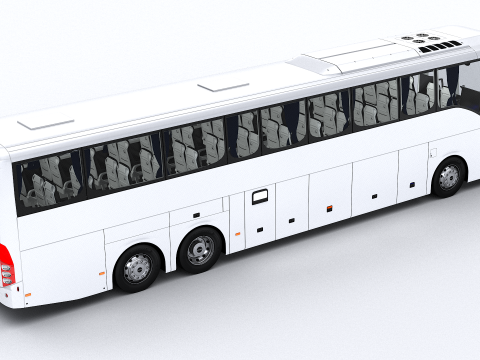 Volvo 9800 6X2 3D 模型
