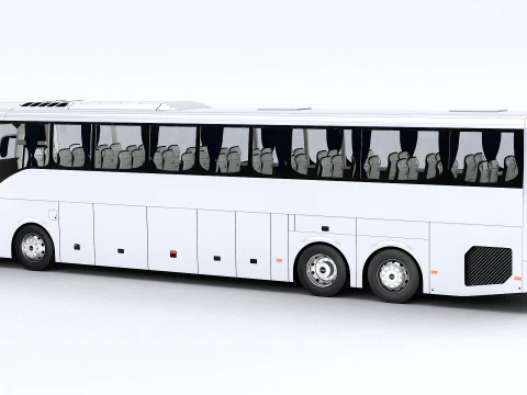 Volvo 9800 6X2 3D Model