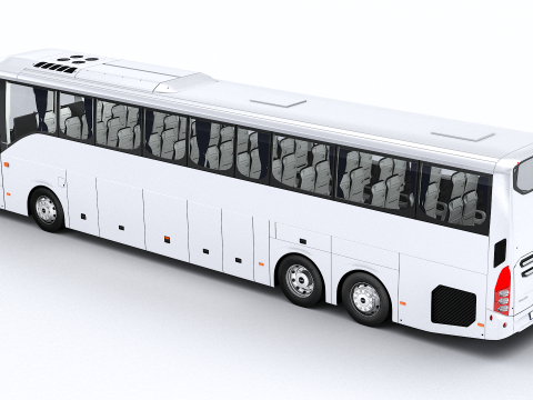 Volvo 9800 6X2 3D 模型