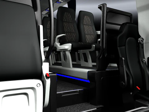 Volvo 9800 6X2 3D Model