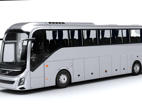 Volvo 9800 4X2 Modelo 3D