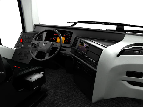 Volvo 9800 4X2 3D Model