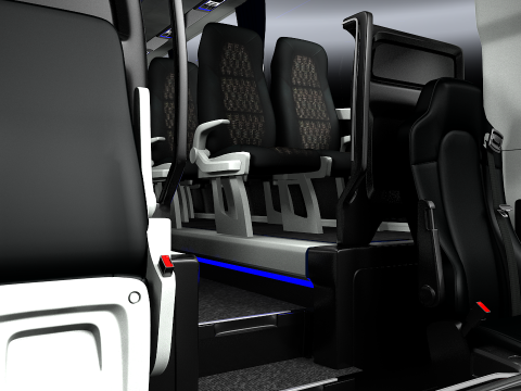 Volvo 9800 4X2 Modelo 3D
