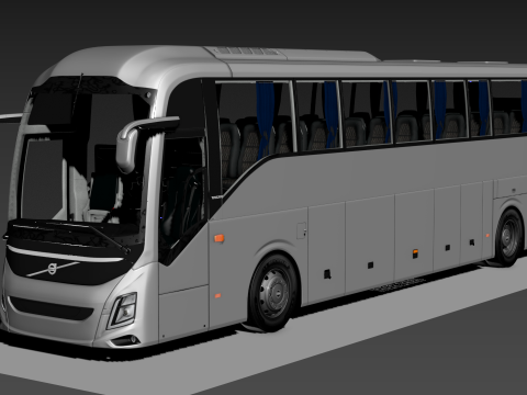 Volvo 9800 4X2 Modelo 3D