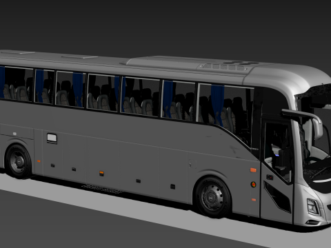 Volvo 9800 4X2 Modelo 3D