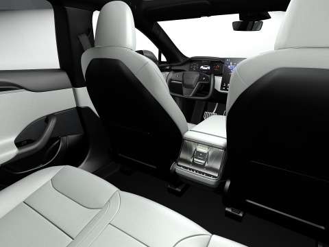 Tesla Model S Plaid 2024 Modello 3D