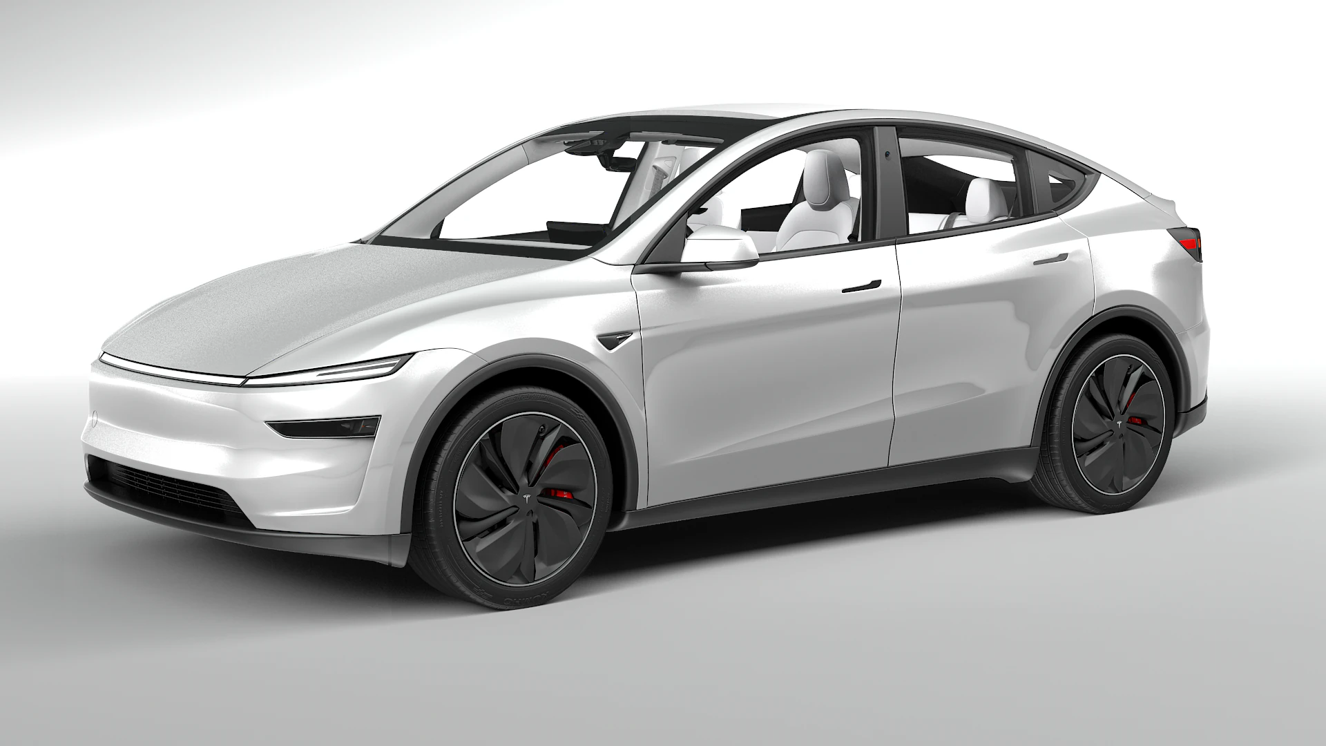 Tesla Model Y Juniper 2025 3D Model .c4d .max .obj .3ds .fbx .stl .blend 