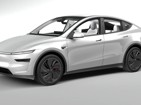 Tesla Modelo Y Jun&iacute;pero 2025 Modelo 3D