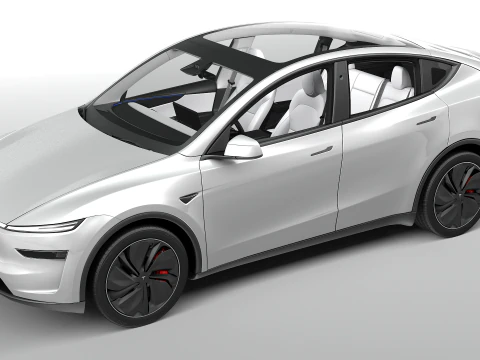 Tesla Model Y Juniper 2025 3D Model
