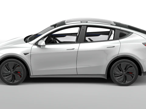 Tesla Model Y Juniper 2025 3D Model