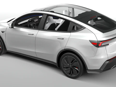 Tesla Model Y Juniper 2025 3D Model