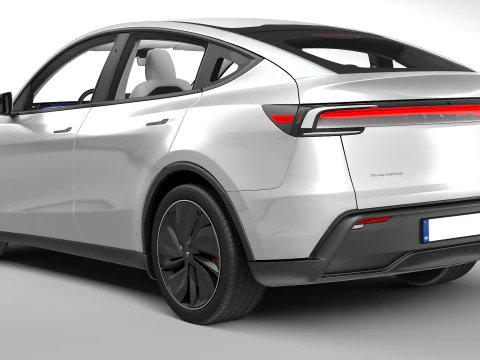 Tesla Model Y Juniper 2025 3D Model