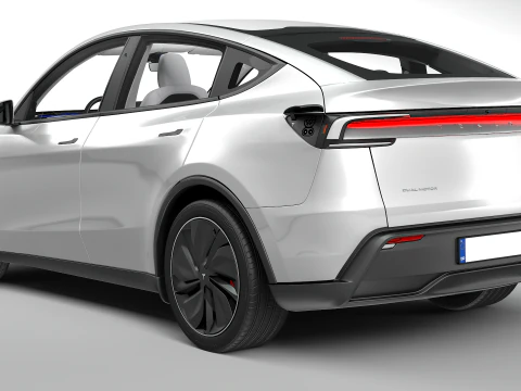 Tesla Model Y Juniper 2025 3D Model