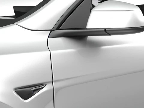 Tesla Model Y Juniper 2025 3D Model