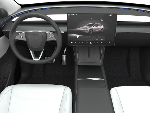 Tesla Model Y Juniper 2025 3D Model