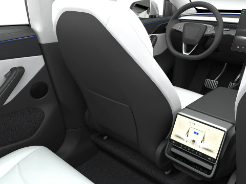 Tesla Model Y Juniper 2025 3D Model