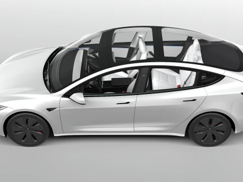 Tesla Model 3 2024 3D Model
